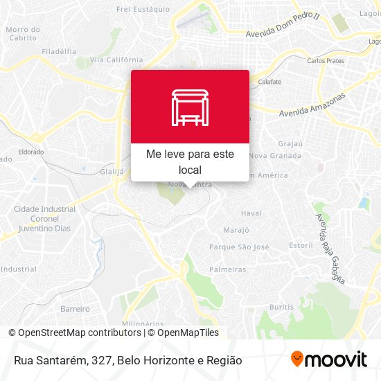 Rua Santarém, 327 mapa