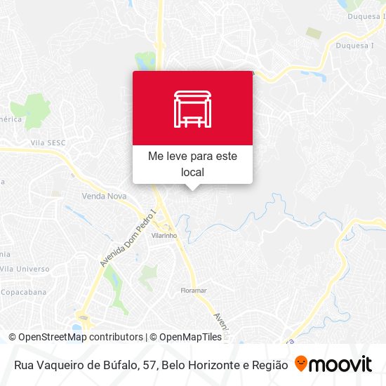 Rua Vaqueiro de Búfalo, 57 mapa