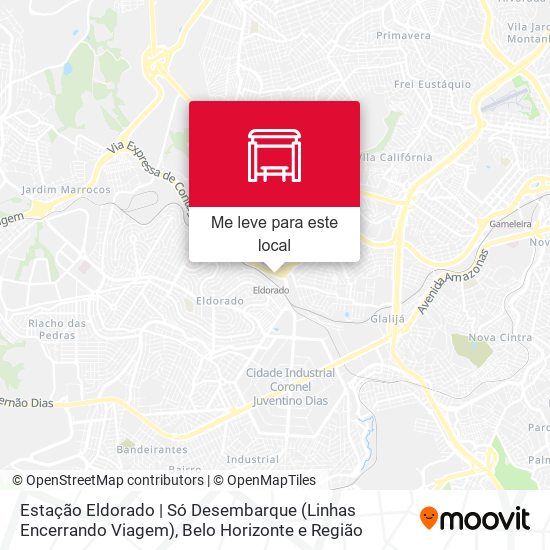 Estação Eldorado | Só Desembarque (Linhas Encerrando Viagem) mapa