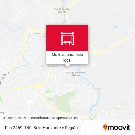 Rua 2469, 140 mapa