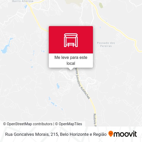 Rua Goncalves Morais, 215 mapa