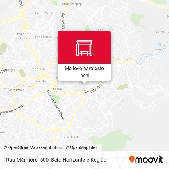 Rua Mármore, 500 mapa