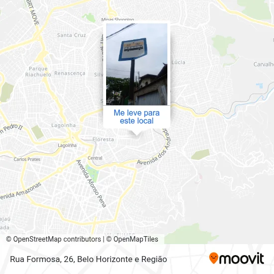 Rua Formosa, 26 mapa