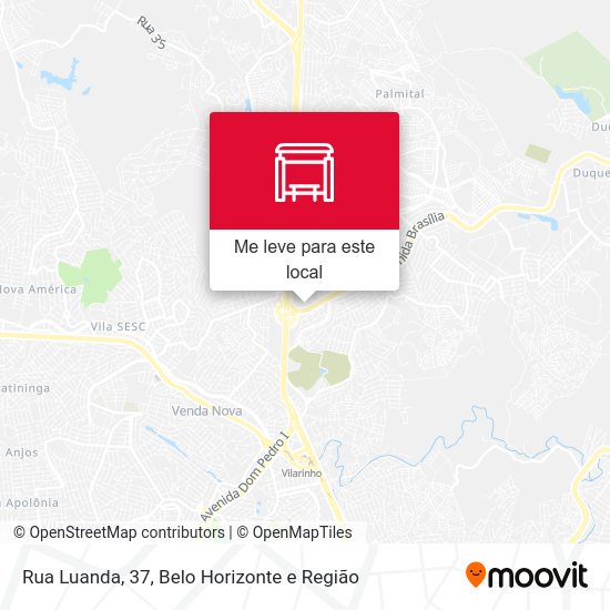 Rua Luanda, 37 mapa