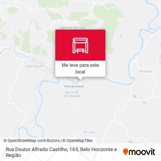 Rua Doutor Alfredo Castilho, 165 mapa
