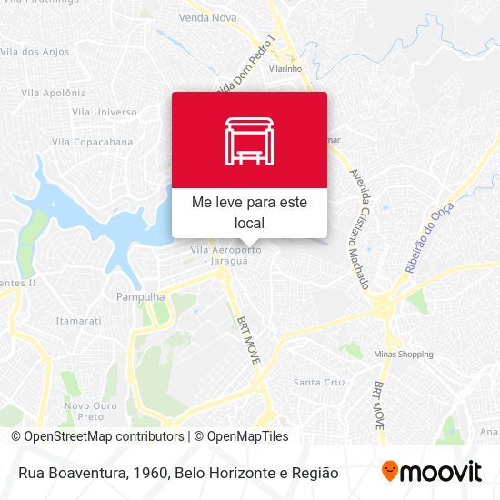 Rua Boaventura, 1960 mapa