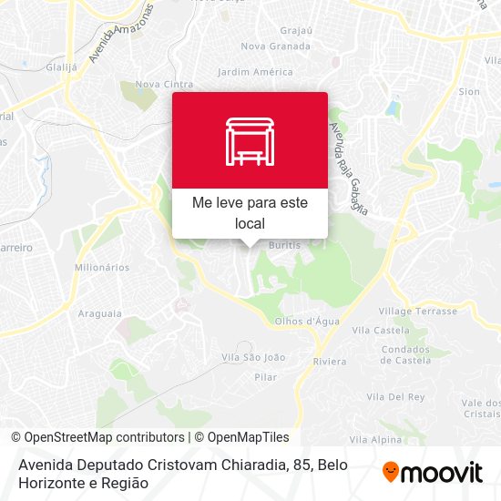 Avenida Deputado Cristovam Chiaradia, 85 mapa