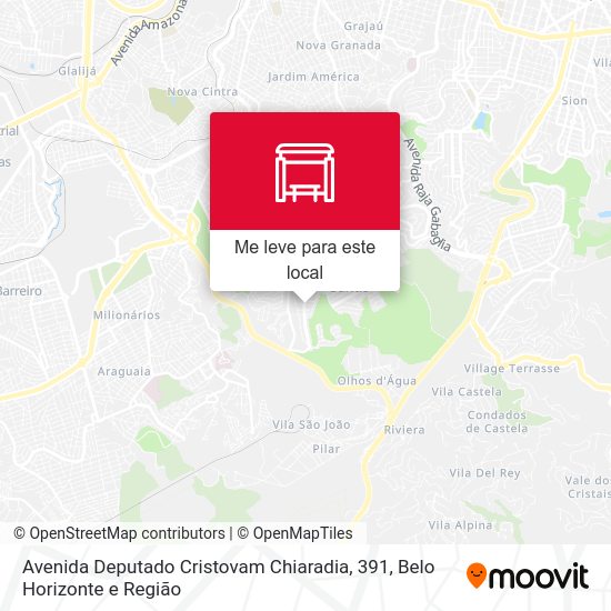 Avenida Deputado Cristovam Chiaradia, 391 mapa