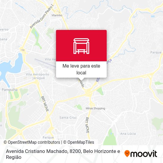 Avenida Cristiano Machado, 8200 mapa