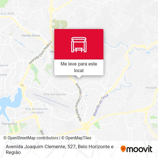 Avenida Joaquim Clemente, 527 mapa