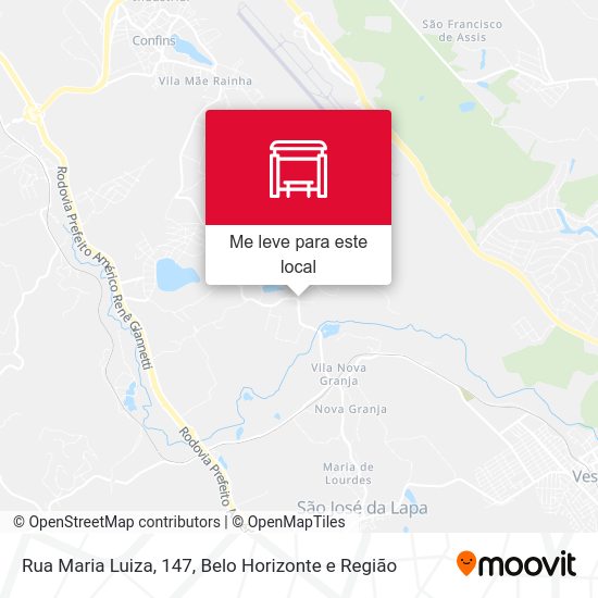 Rua Maria Luiza, 147 mapa