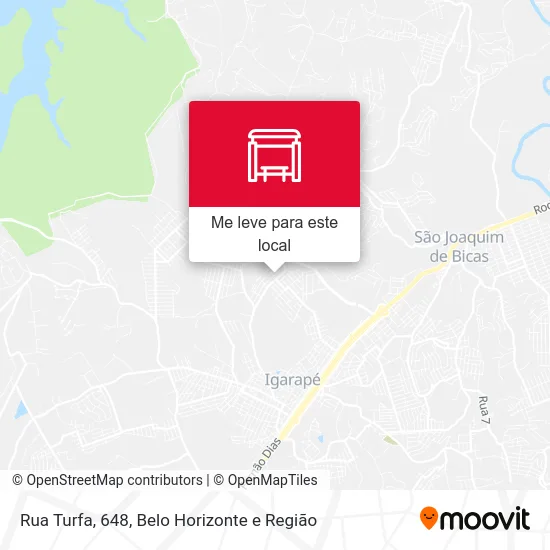Rua Turfa, 648 mapa