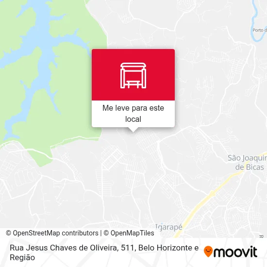 Rua Jesus Chaves de Oliveira, 511 mapa
