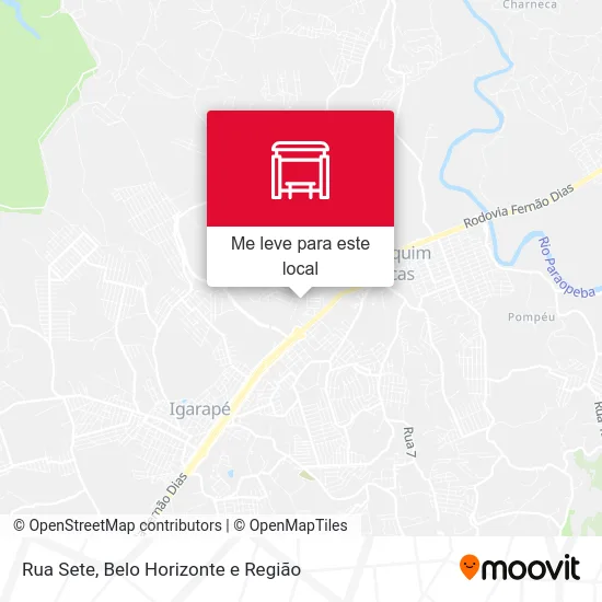 Rua Sete mapa