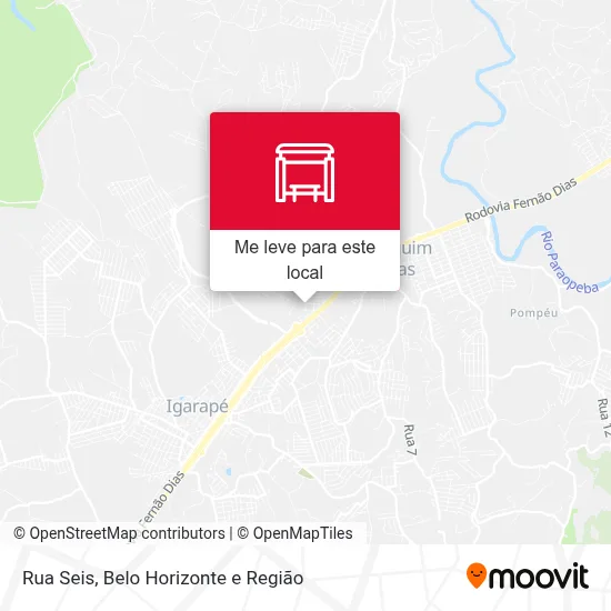 Rua Seis mapa