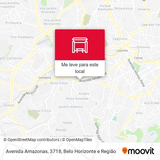 Avenida Amazonas, 3718 mapa