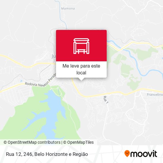 Rua 12, 246 mapa