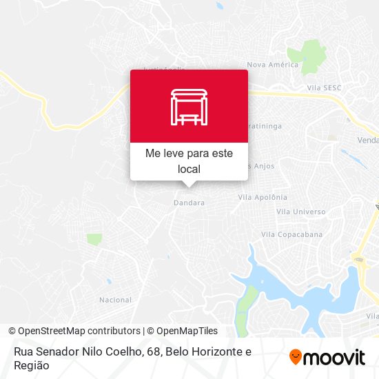 Rua Senador Nilo Coelho, 68 mapa