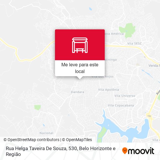 Rua Helga Taveira De Souza, 530 mapa