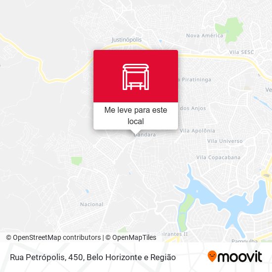 Rua Petrópolis, 450 mapa