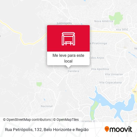 Rua Petrópolis, 132 mapa