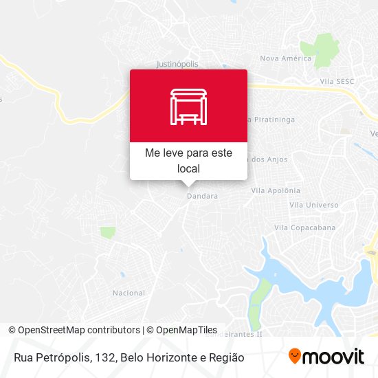 Rua Petrópolis, 132 mapa