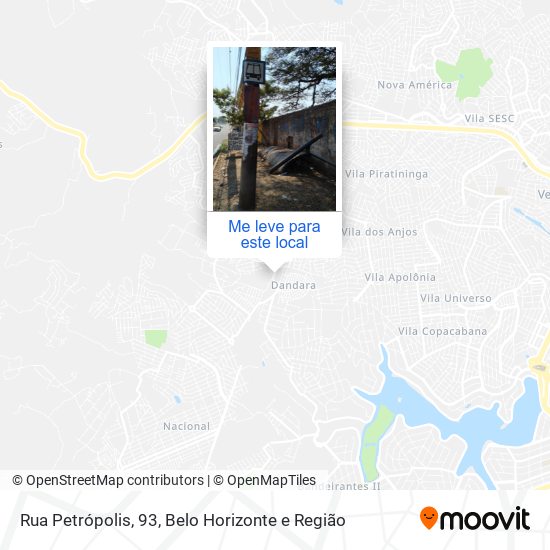 Rua Petrópolis, 93 mapa