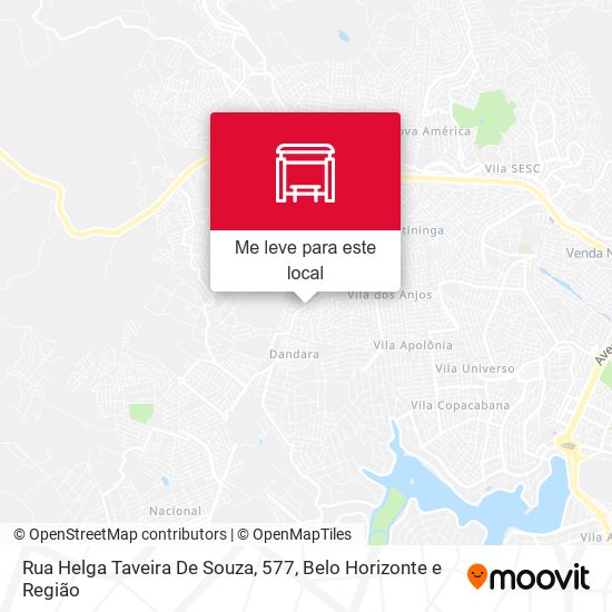 Rua Helga Taveira De Souza, 577 mapa
