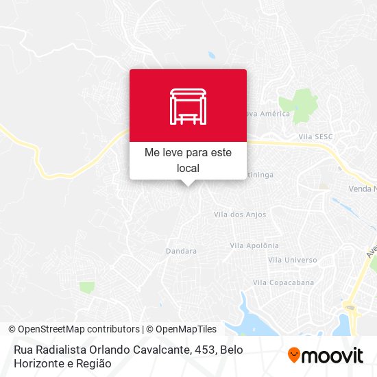 Rua Radialista Orlando Cavalcante, 453 mapa