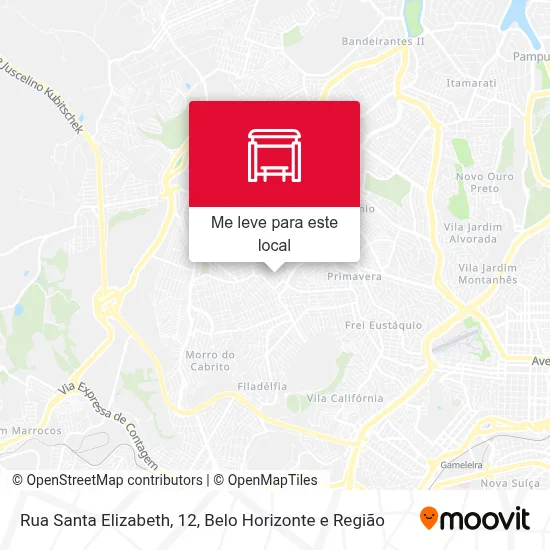 Rua Santa Elizabeth, 12 mapa