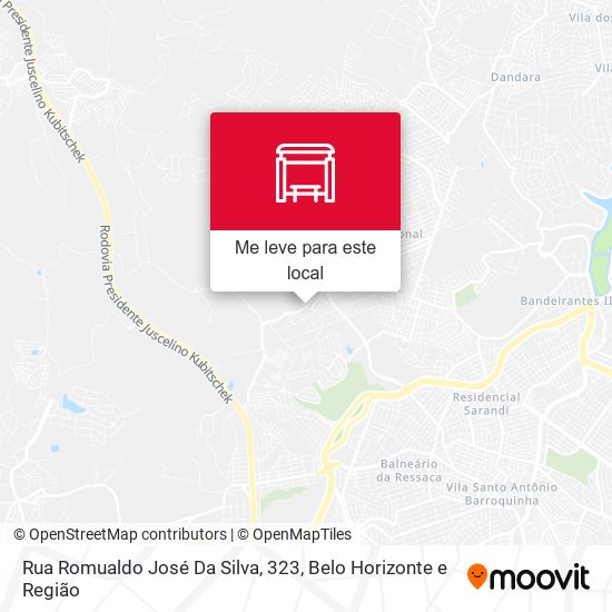 Rua Romualdo José Da Silva, 323 mapa