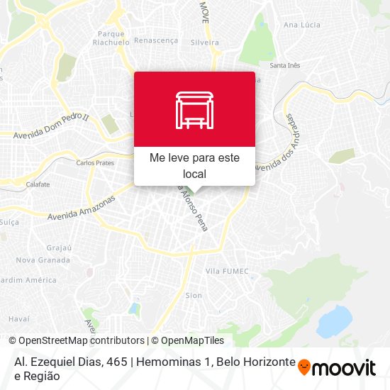 Al. Ezequiel Dias, 465 | Hemominas 1 mapa