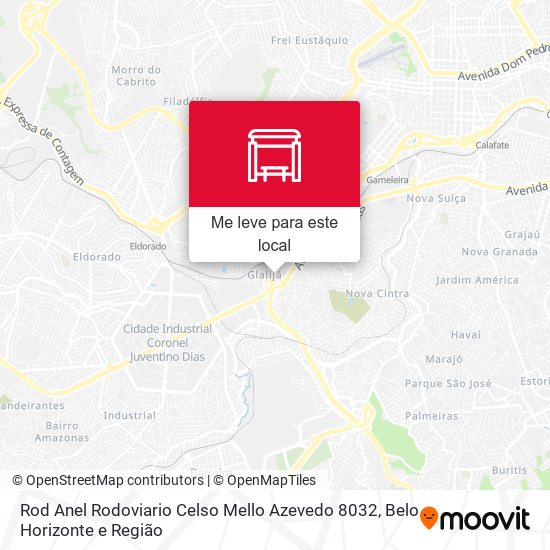 Rod Anel Rodoviario Celso Mello Azevedo 8032 mapa