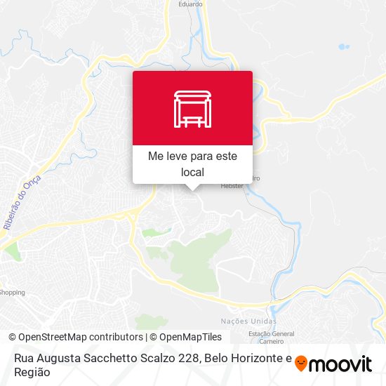 Rua Augusta Sacchetto Scalzo 228 mapa