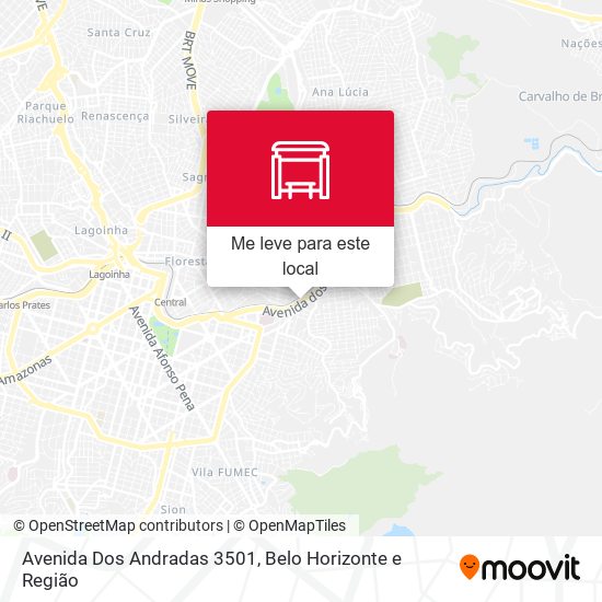 Avenida Dos Andradas 3501 mapa