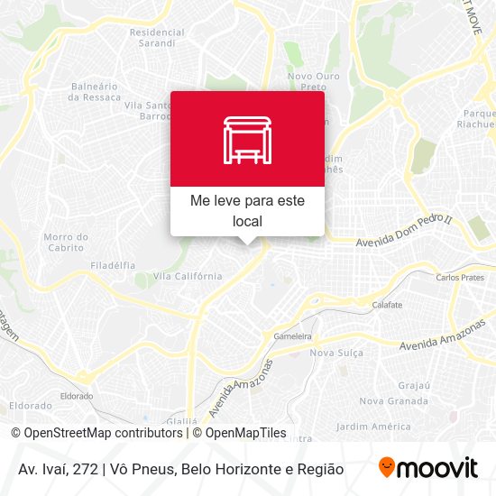 Av. Ivaí, 272 | Vô Pneus mapa