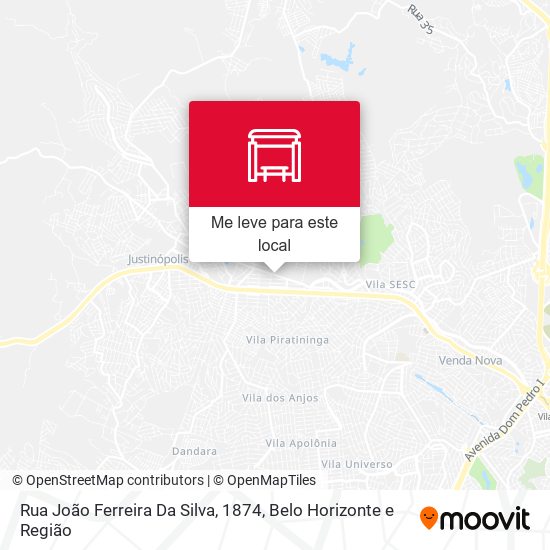 Rua João Ferreira Da Silva, 1874 mapa