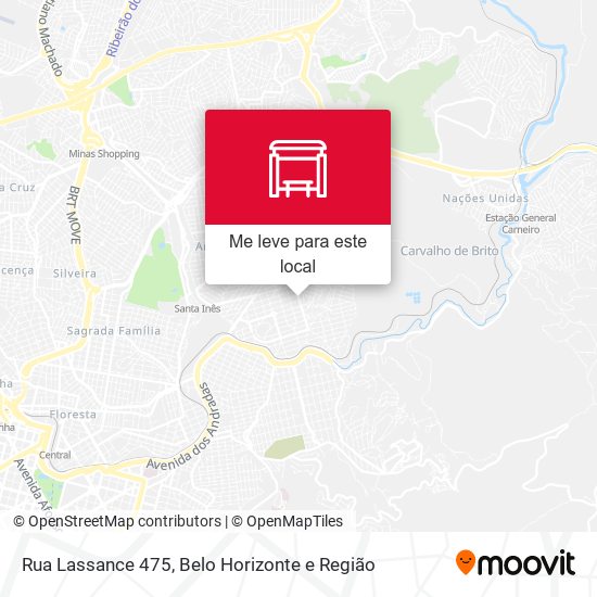 Rua Lassance 475 mapa