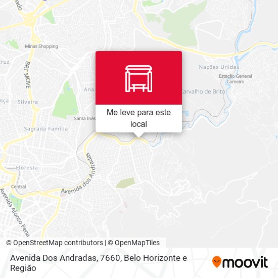 Avenida Dos Andradas, 7660 mapa