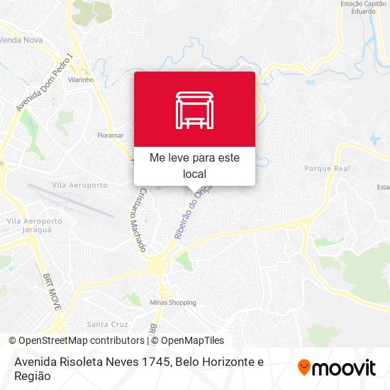 Avenida Risoleta Neves 1745 mapa