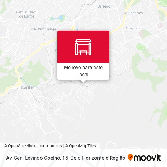 Av. Sen. Levindo Coelho, 15 mapa