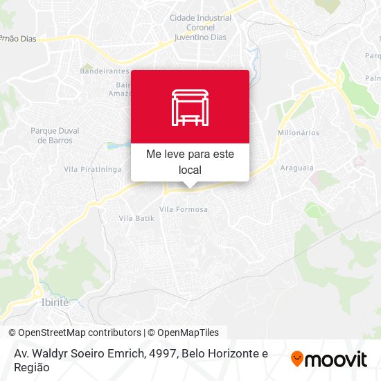 Av. Waldyr Soeiro Emrich, 4997 mapa