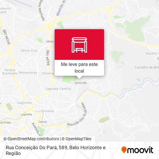 Rua Conceição Do Pará, 589 mapa