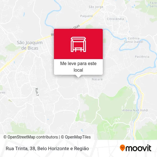 Rua Trinta, 38 mapa