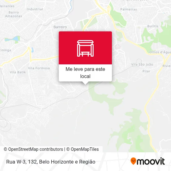 Rua W-3, 132 mapa