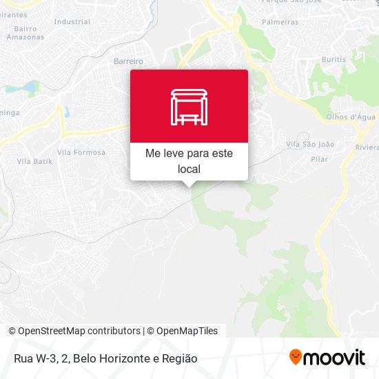 Rua W-3, 2 mapa