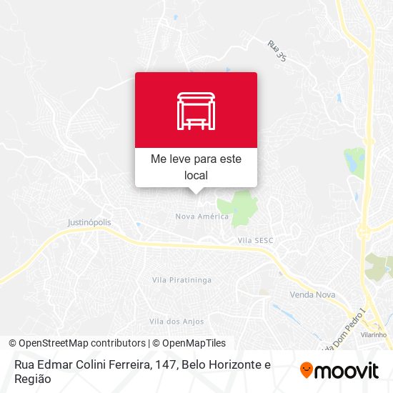 Rua Edmar Colini Ferreira, 147 mapa