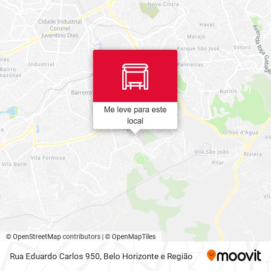 Rua Eduardo Carlos 950 mapa