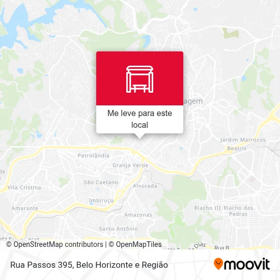 Rua Passos 395 mapa