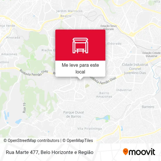 Rua Marte 477 mapa